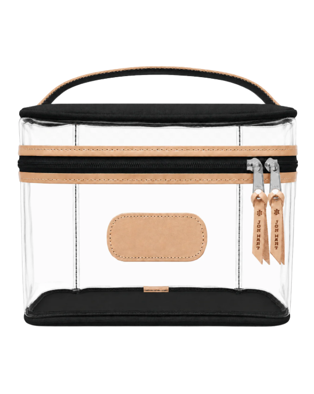 Jon Hart Clear Makeup Case