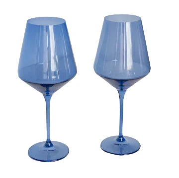 Estelle Cobalt Blue Wine Glass