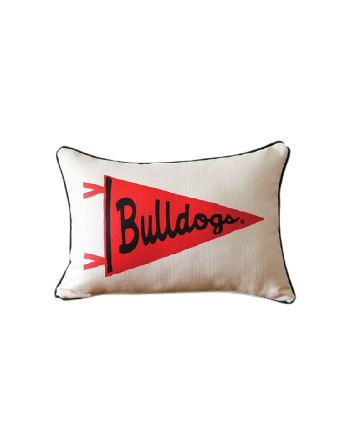 Georgia Bulldogs Pennant Pillow