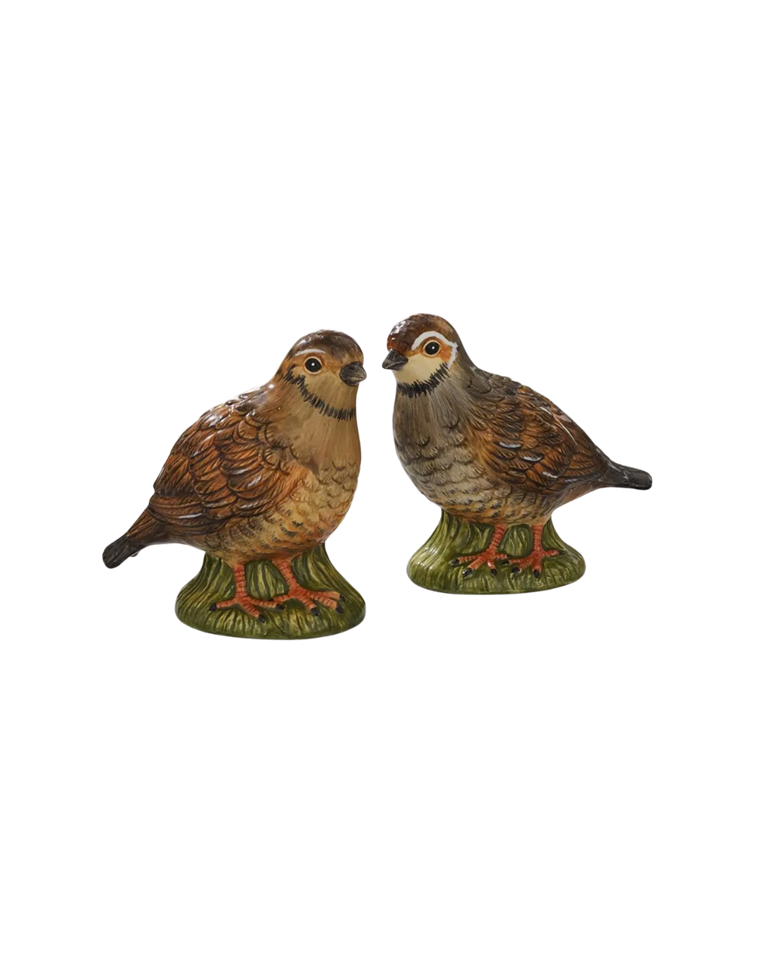 Spode Woodland Quail Salt and Pepper Set