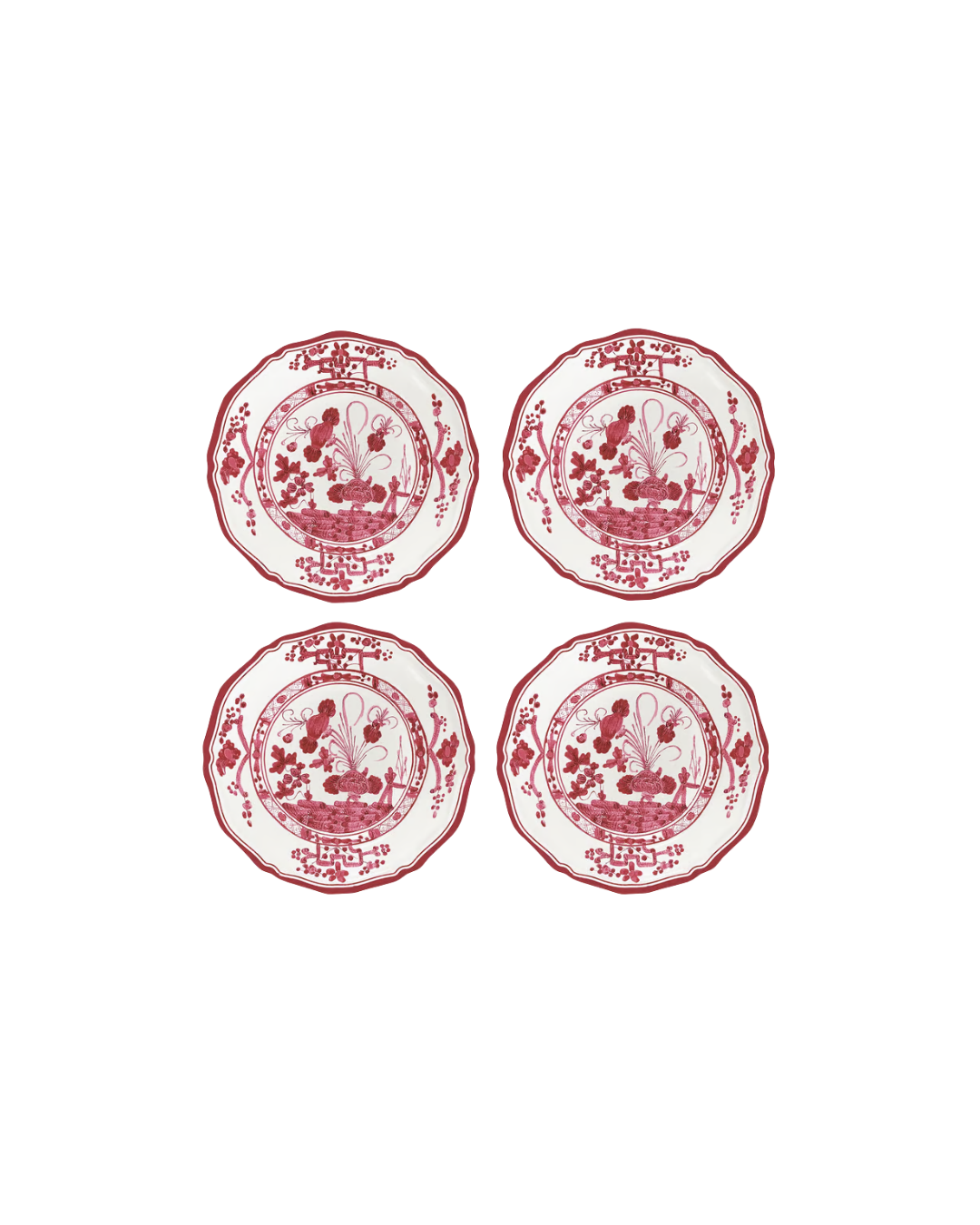 Beatriz Ball Faenza Appetizer Plate Set of Four