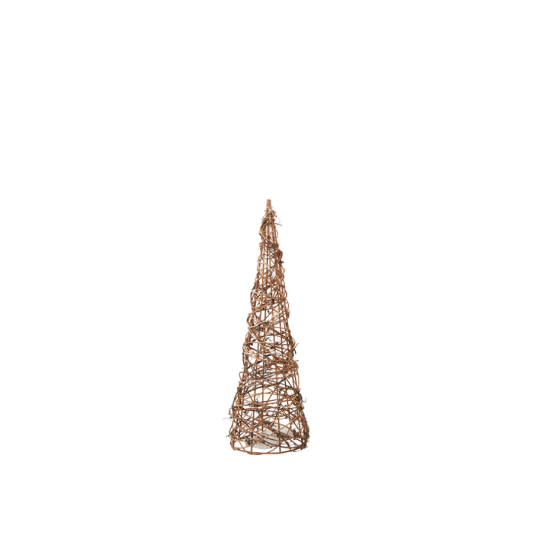 Light-Up Cone Trees
