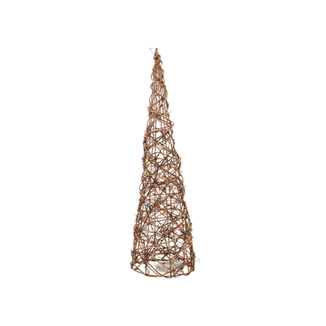 Light-Up Cone Trees