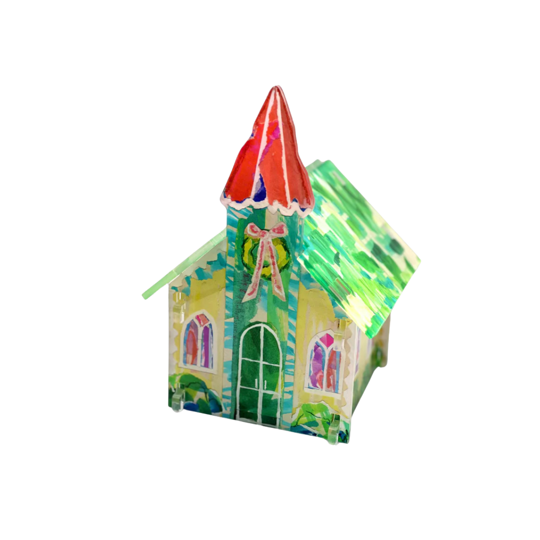 Lauren Dunn Acrylic Christmas Village