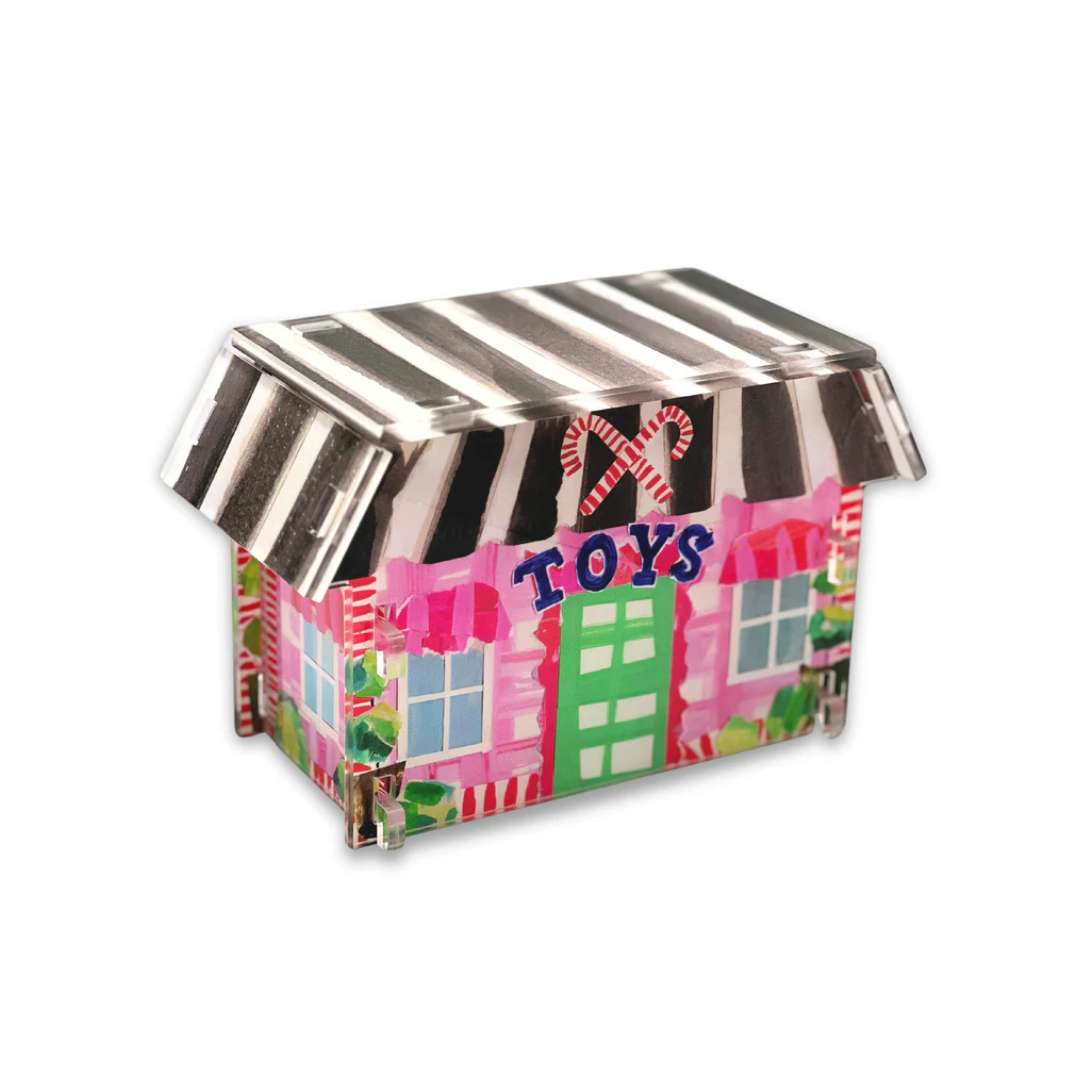 Lauren Dunn Acrylic Christmas Village