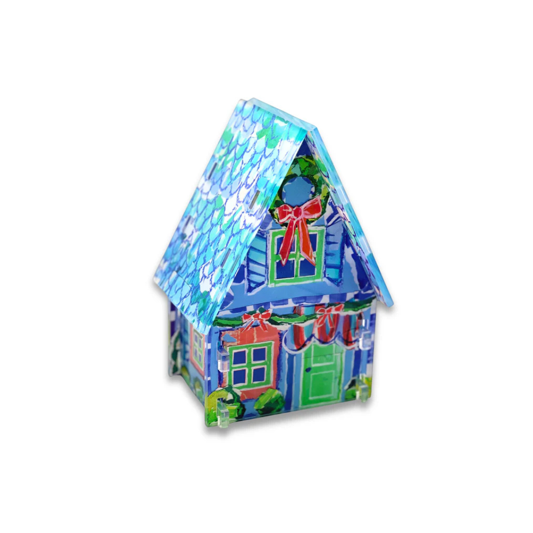 Lauren Dunn Acrylic Christmas Village