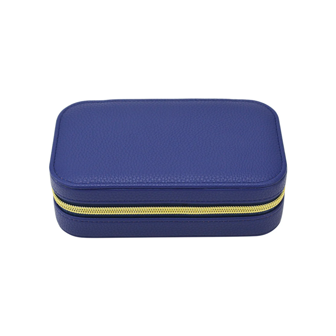 Leah Rectangle Travel Jewelry Case