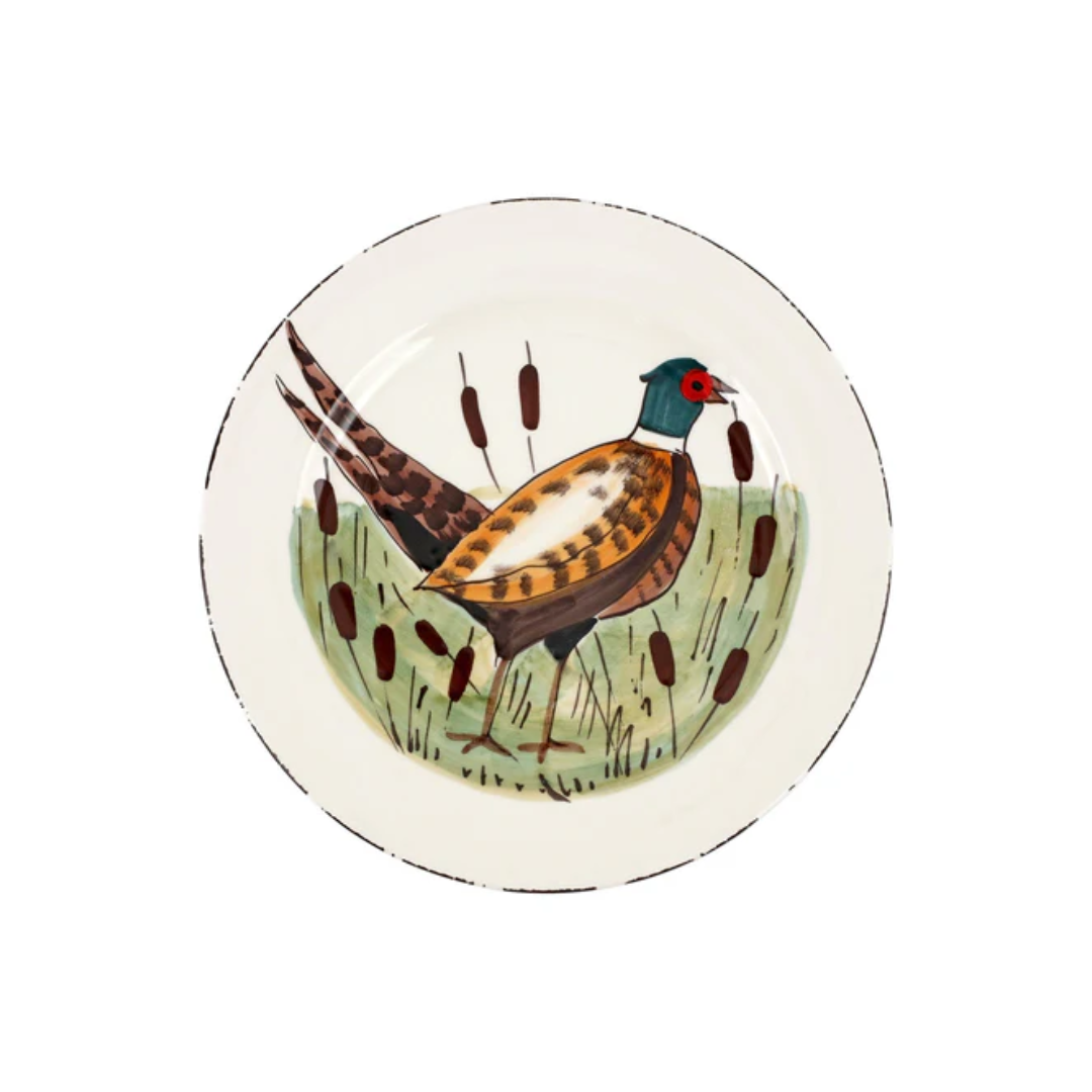 Vietri Wildlife Dinner Plate
