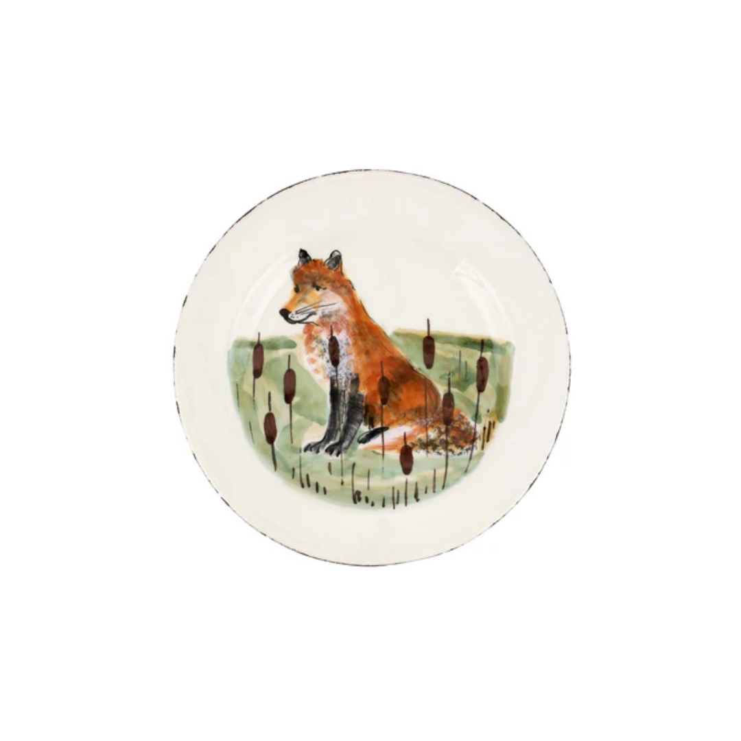 Vietri Wildlife Salad Plate