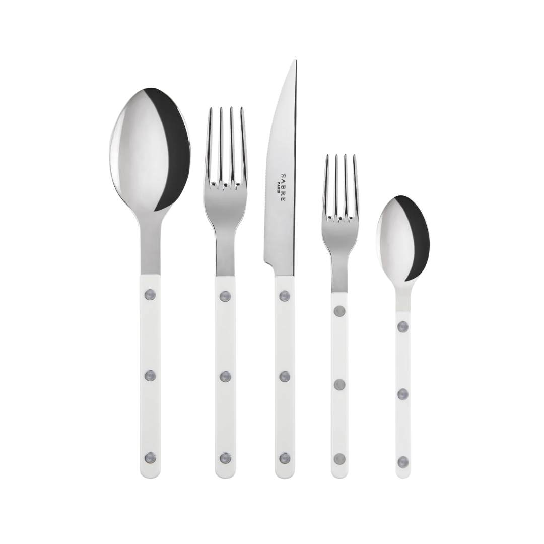 Sabre Paris Bistrot Solid 5 Place Setting