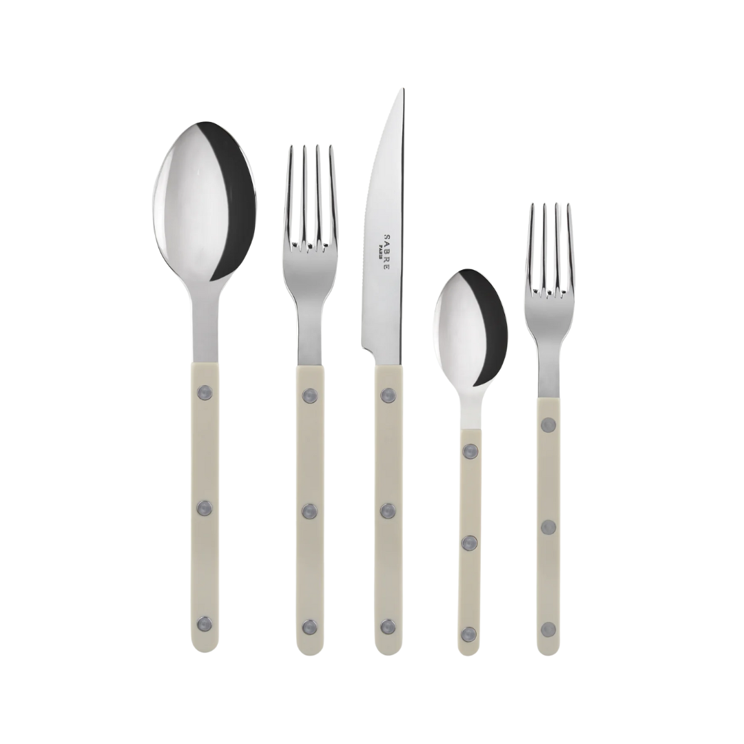 Sabre Paris Bistrot Solid 5 Place Setting