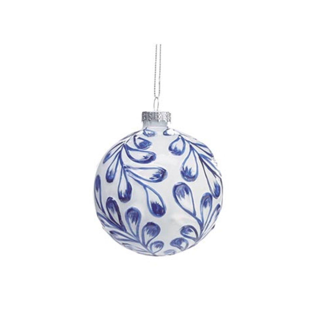 Blue Glass Ornaments