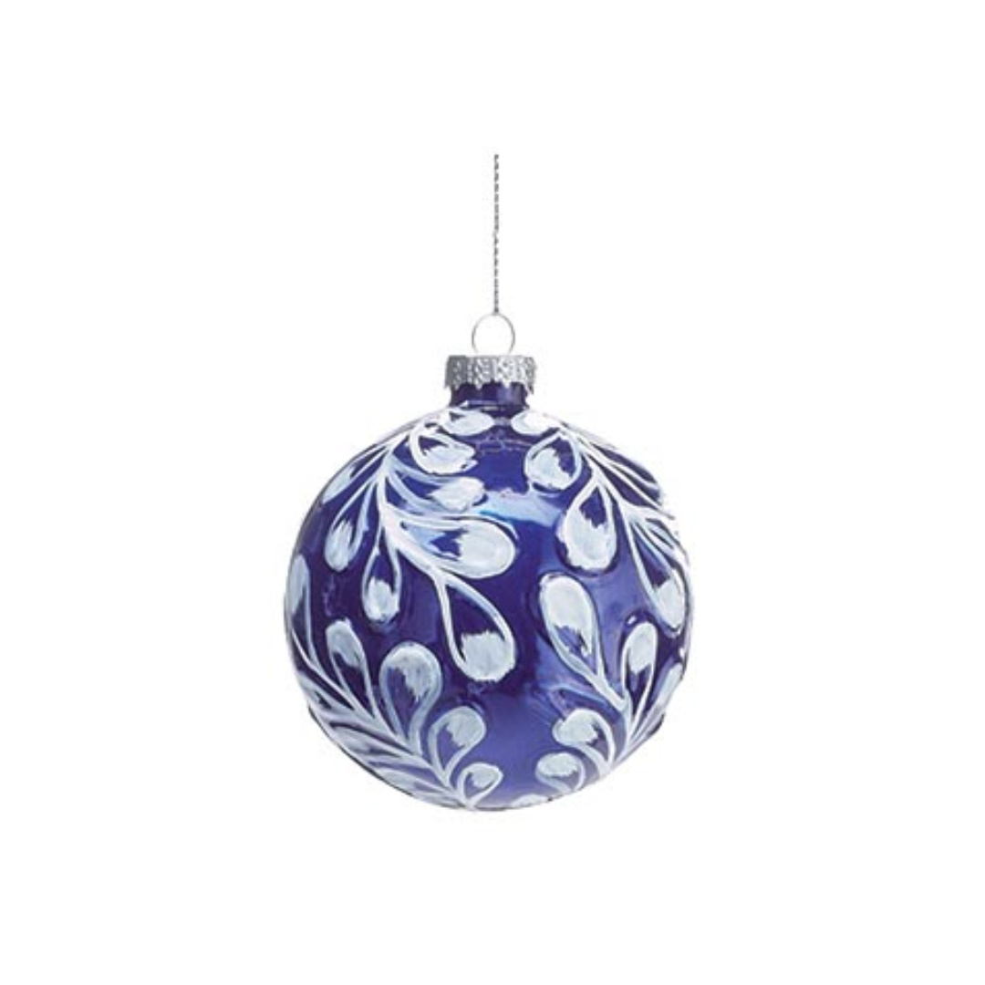 Blue Glass Ornaments