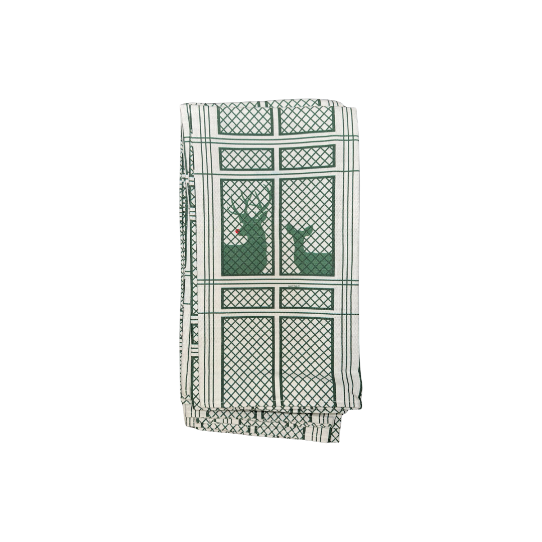 Lattice Deer Hand Towel