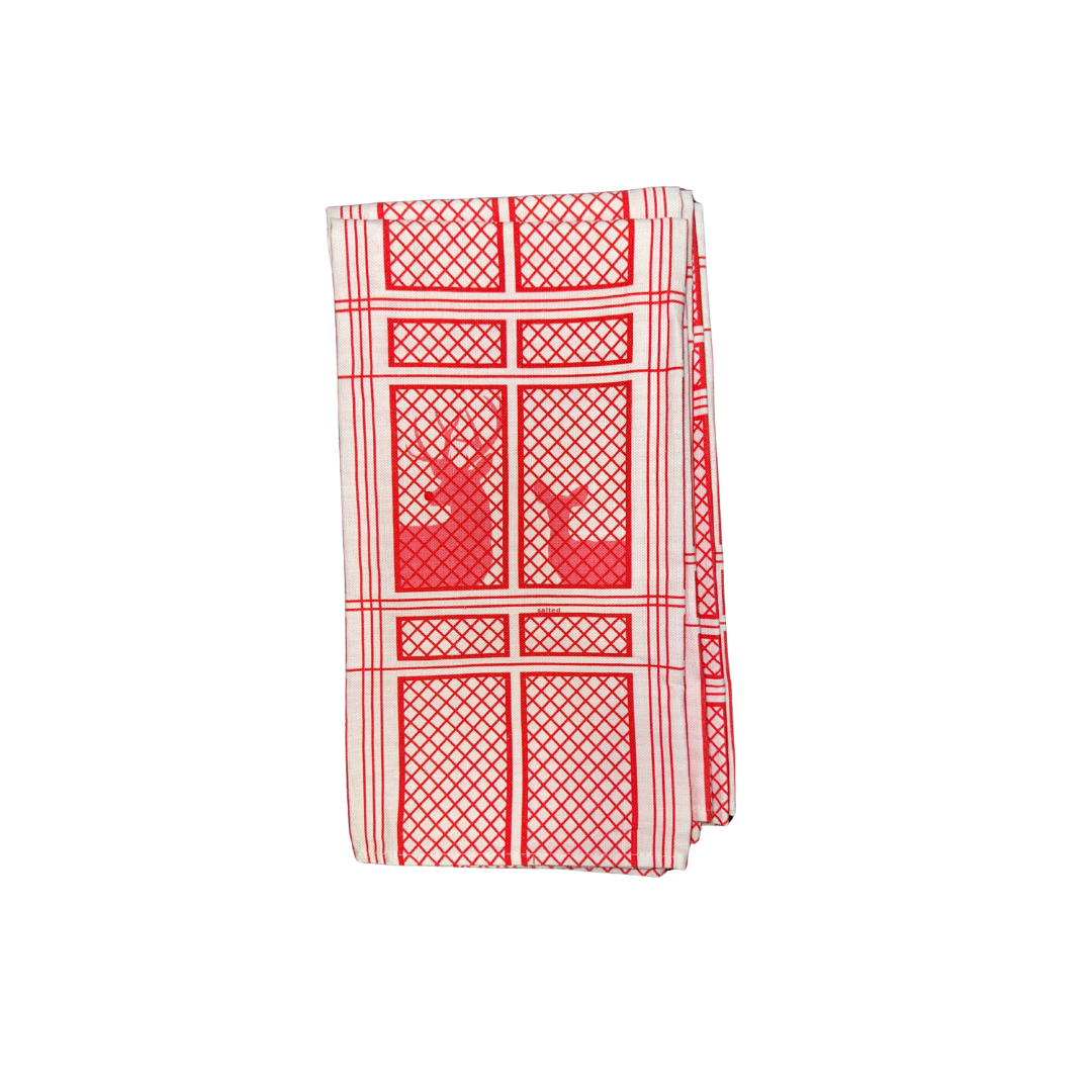 Lattice Deer Hand Towel