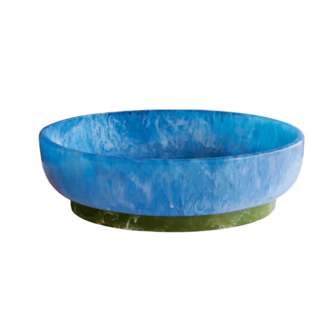 Beatriz Ball RESIN Rio Large Oval Bowl with Base