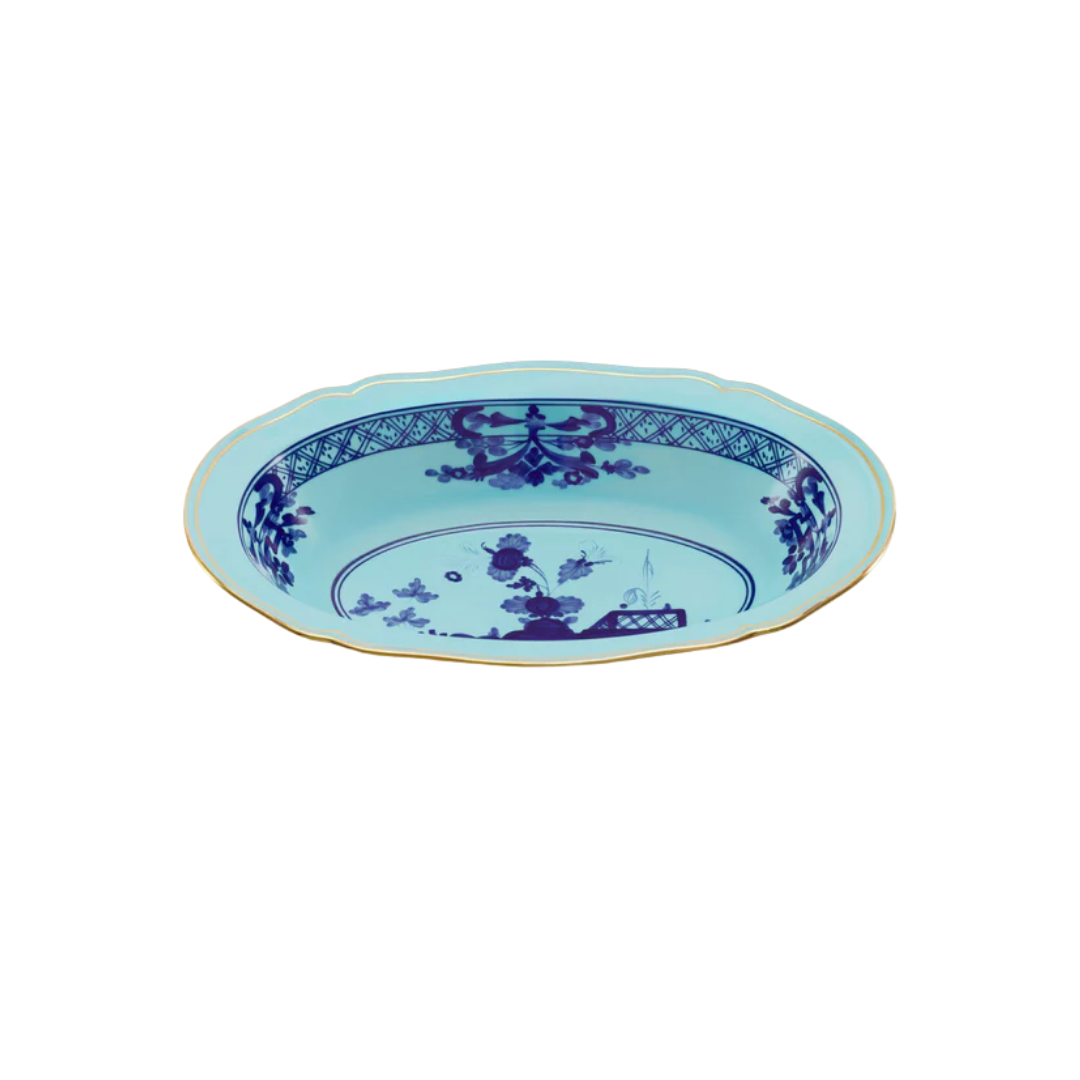 Ginori 1735 Antico Doccia Deep Oval Tray