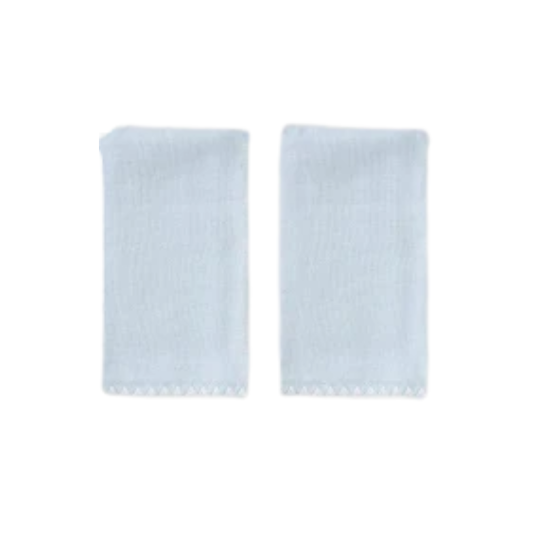 Weezie Stitched Edge Long Powder Bath Towel