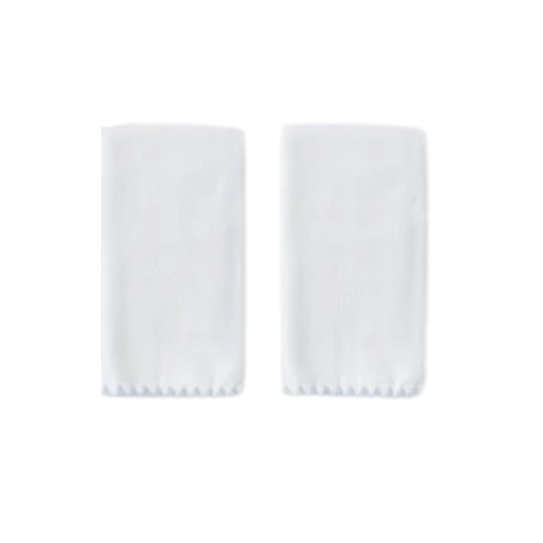 Weezie Stitched Edge Long Powder Bath Towel