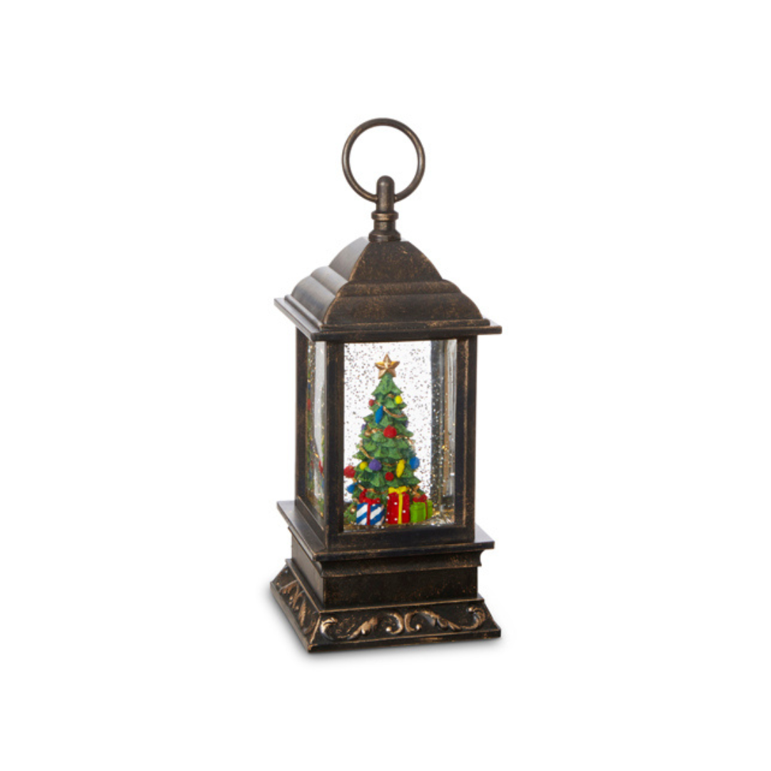 Christmas Tree Musical Lighted Water Lantern