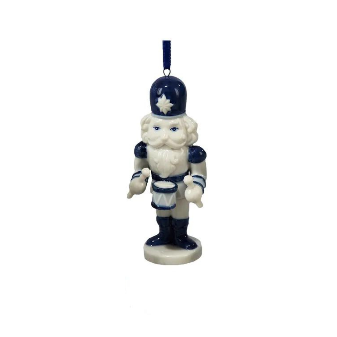 Blue Nutcracker Ornament