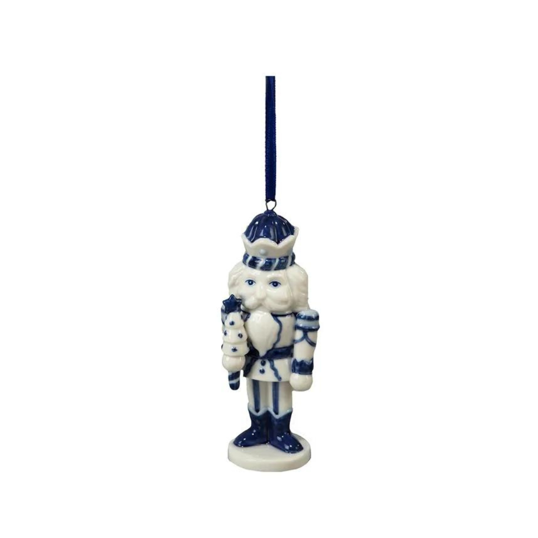 Blue Nutcracker Ornament