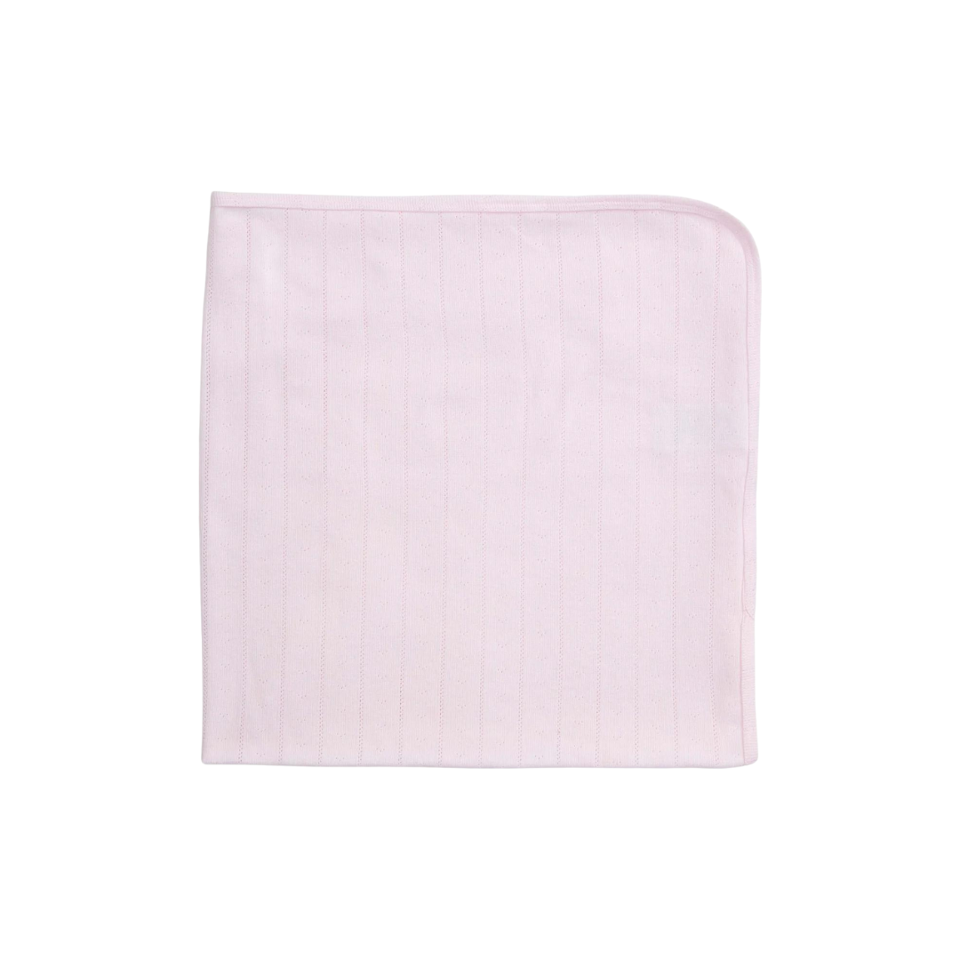 Magnetic Me Love Lines Pointelle Blanket - Pink