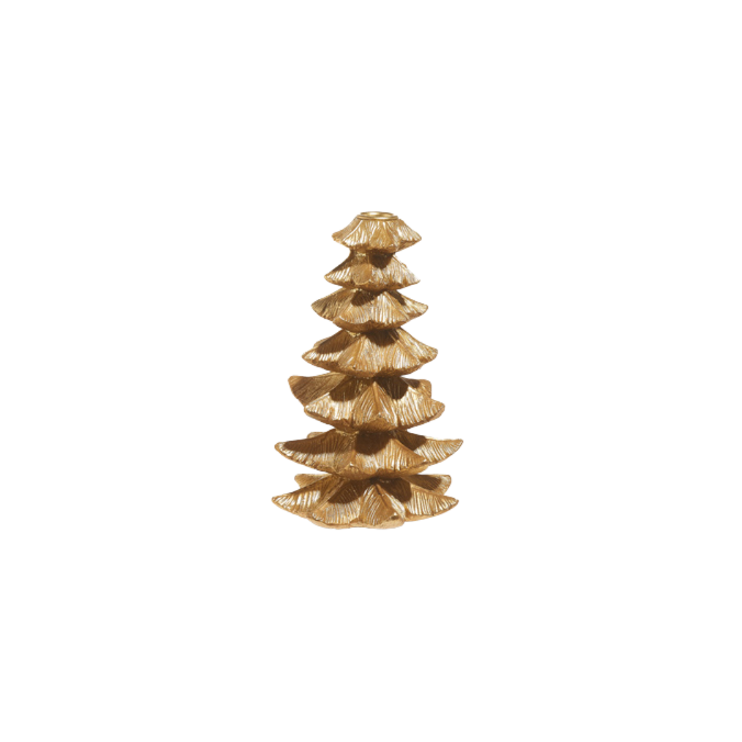 Gold Tree Candle Stick Holders
