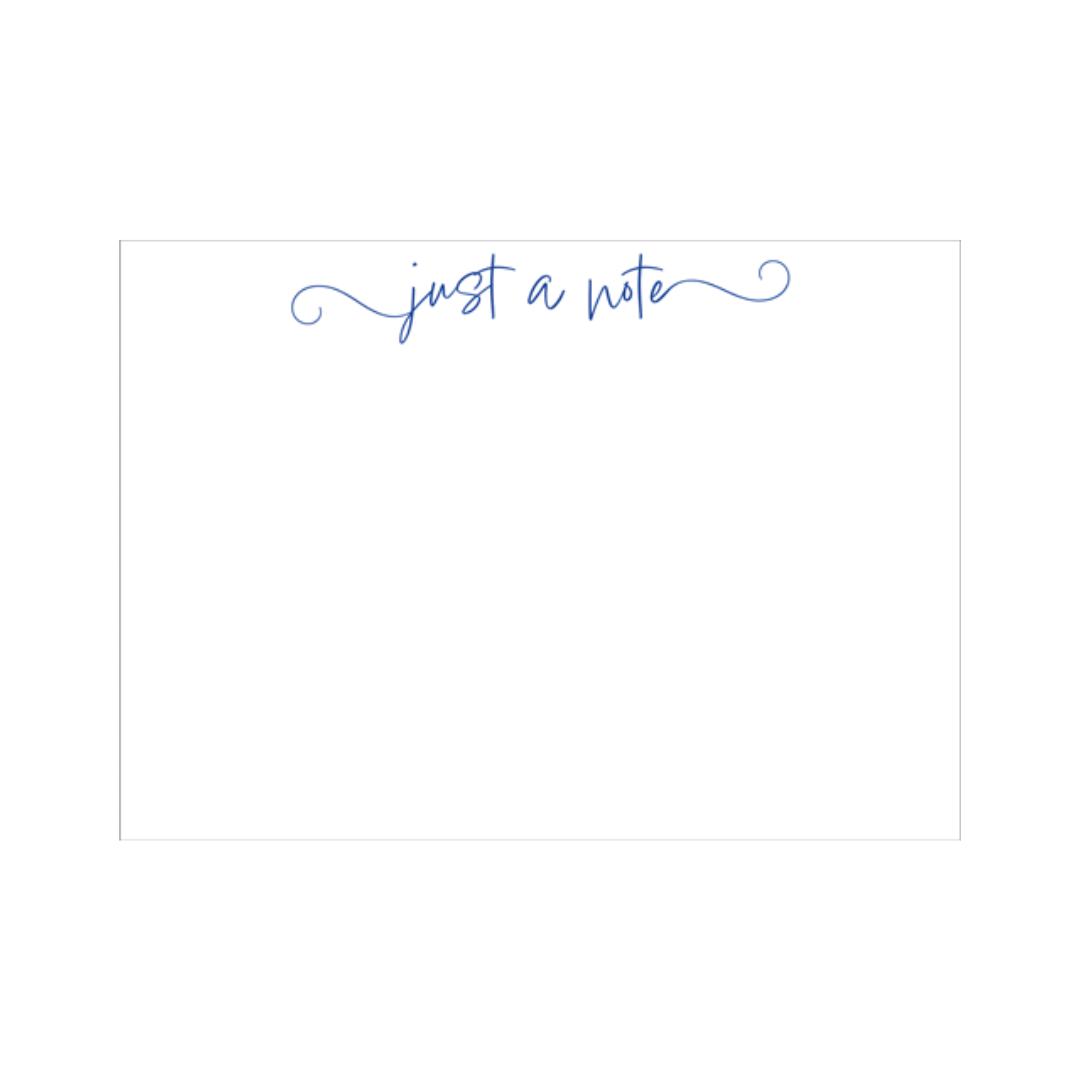 Caspari Just a Note Correspondence Cards with Envelopes