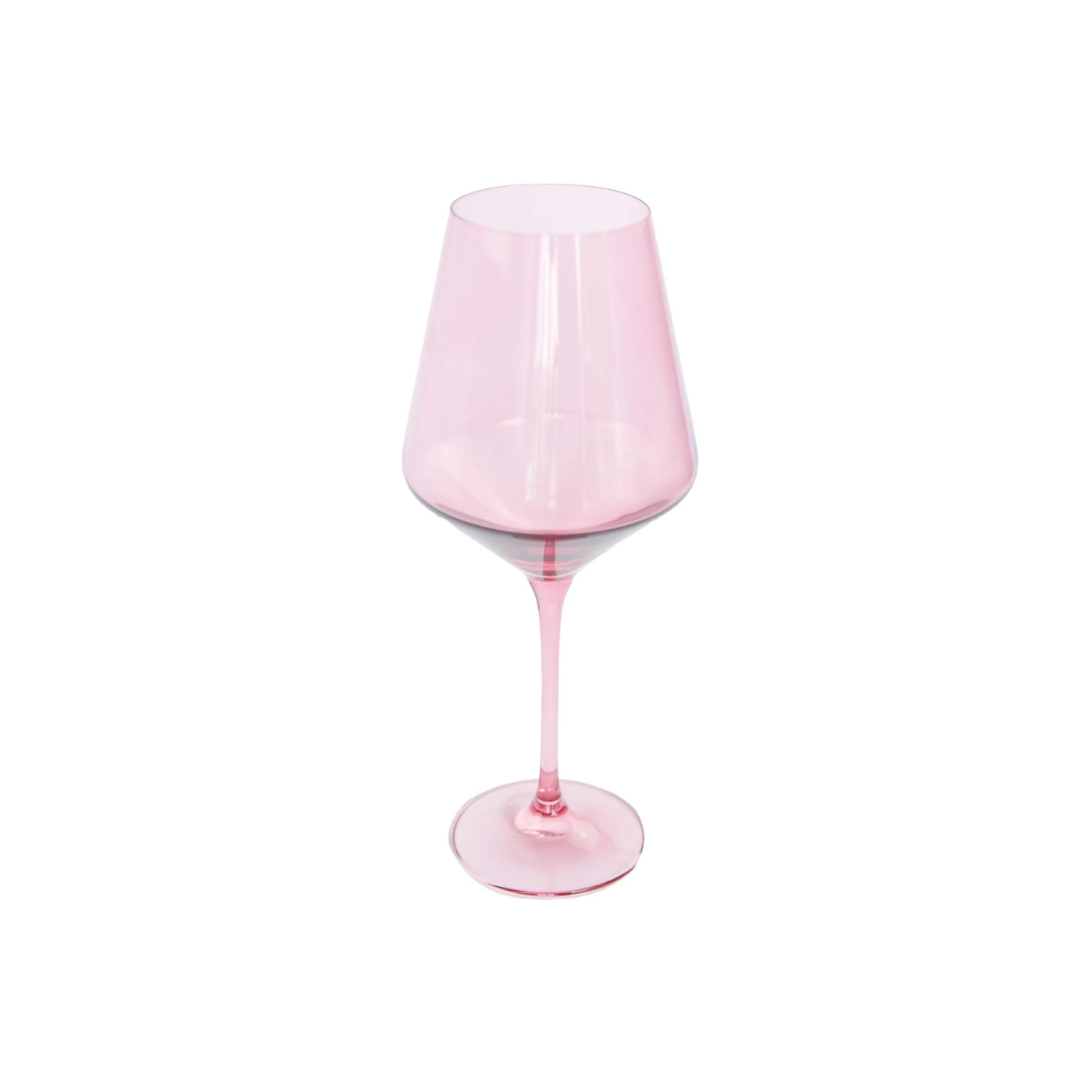 Estelle Rose Wine Stemware