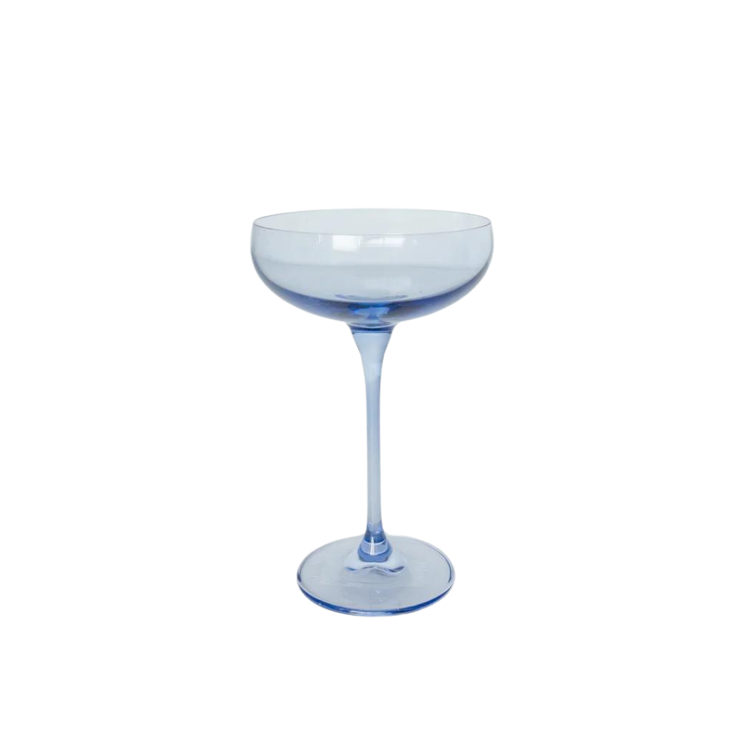 Estelle Cobalt Blue Champagne Coupe