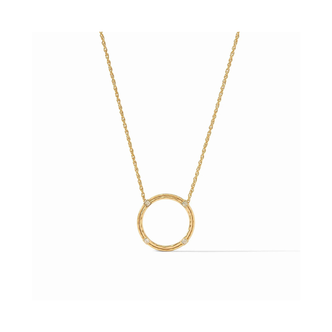 Astor Delicate Necklace - Gold - Cubic Zirconia - OS