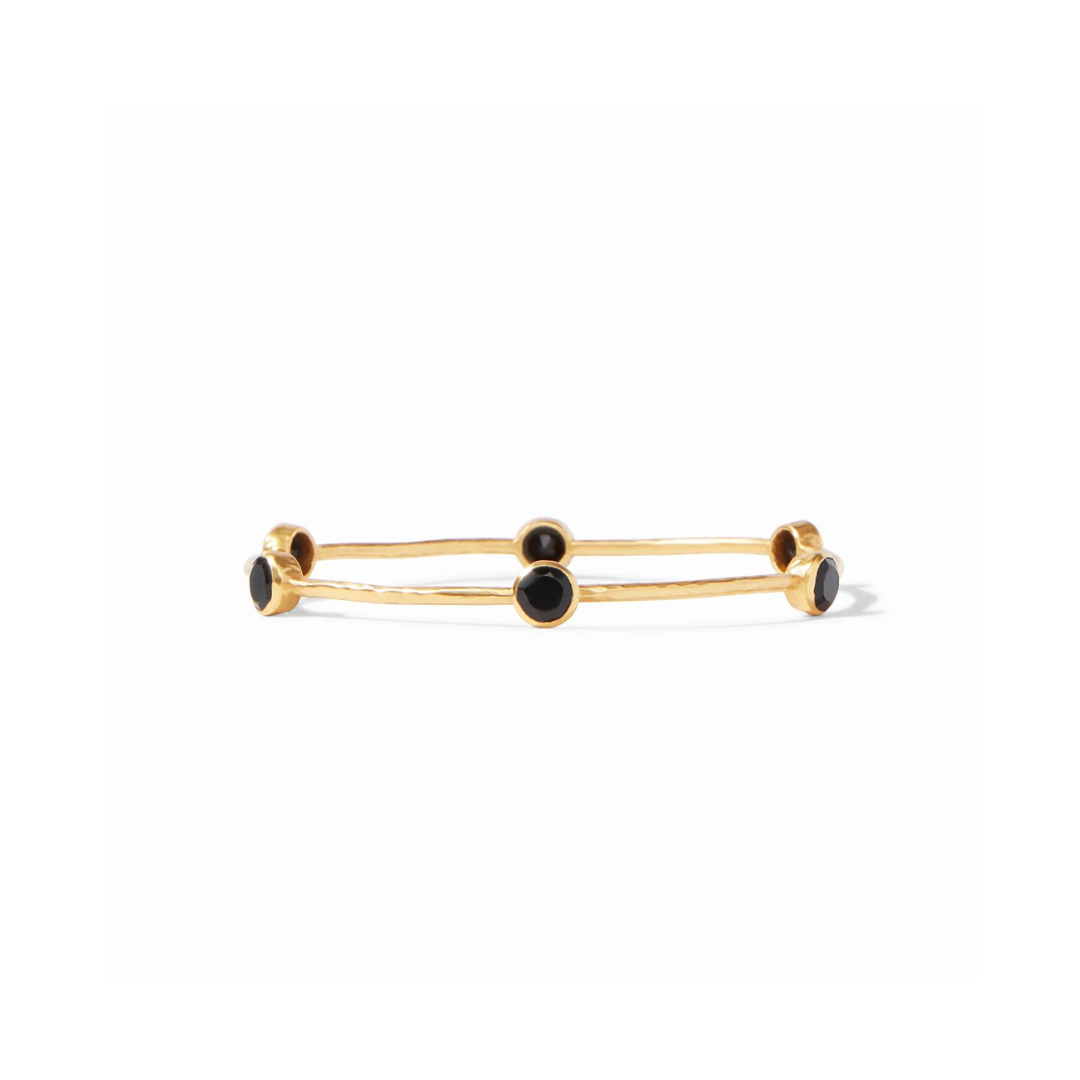 Milano Bangle - Obsidian Black - M