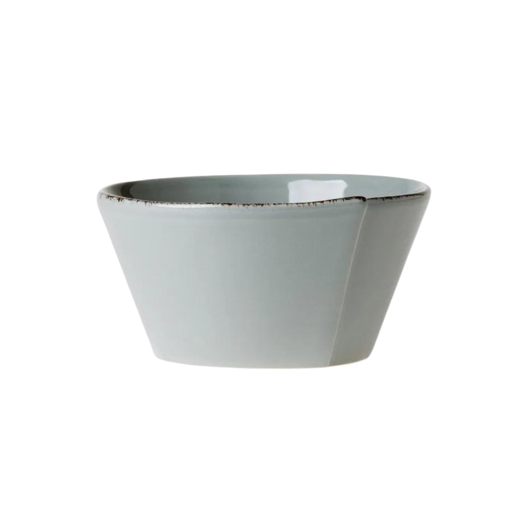 Vietri Lastra Gray Stacking Cereal Bowl