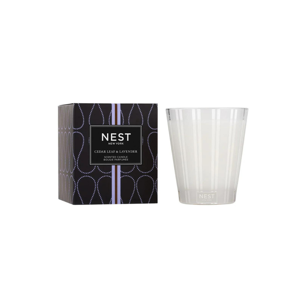 Nest 8.1 oz Cedar Leaf and Lavender Candle