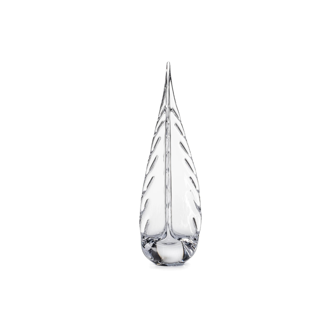 Simon Pearce Ice Laden Evergreen in Gift Box - 16 inch