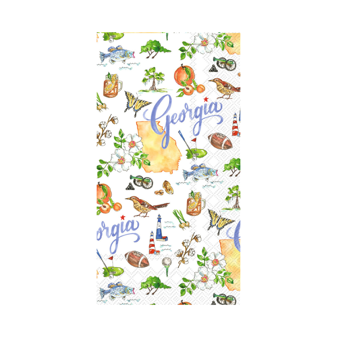 Georgia State Guest Towels