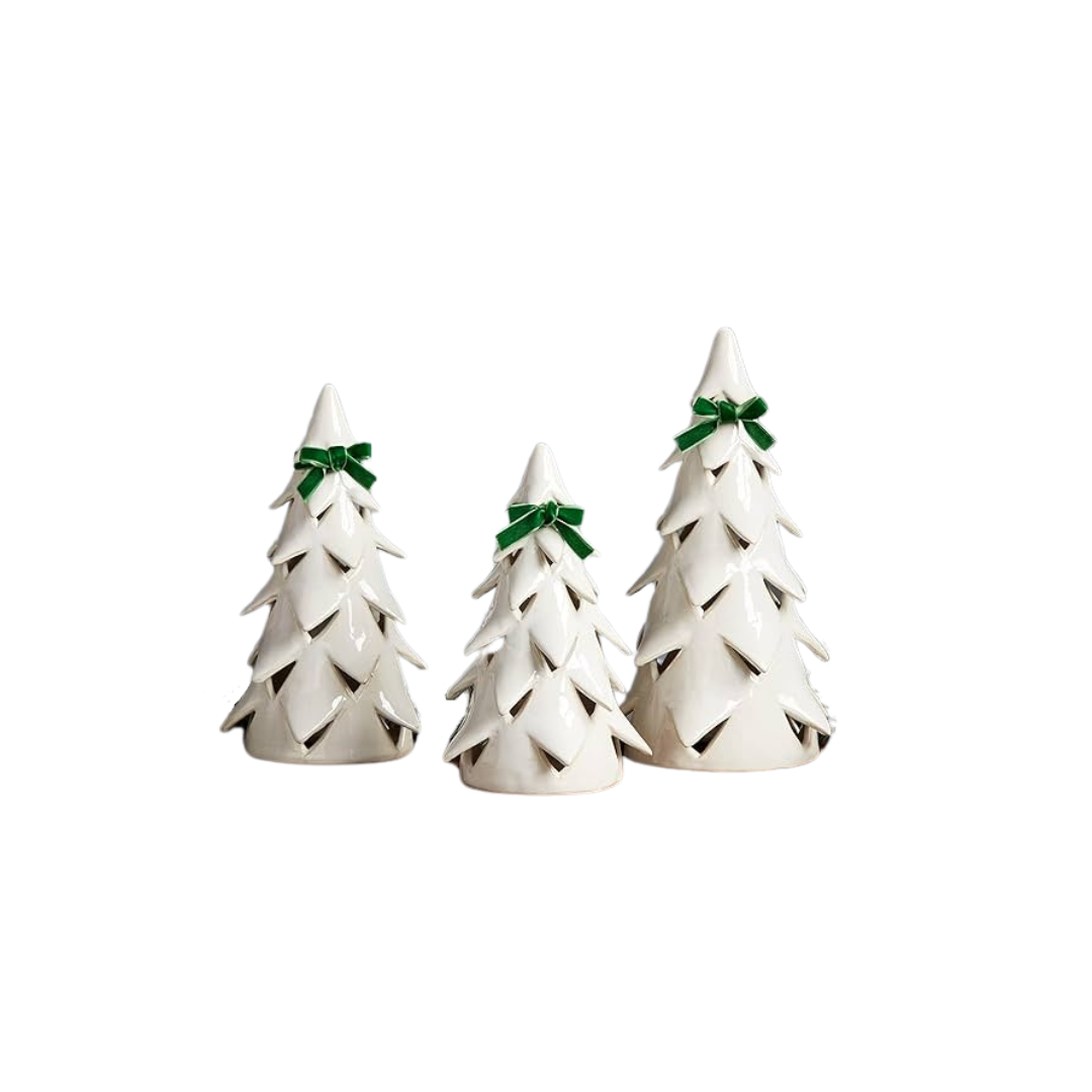 White Christmas Tree Sitters