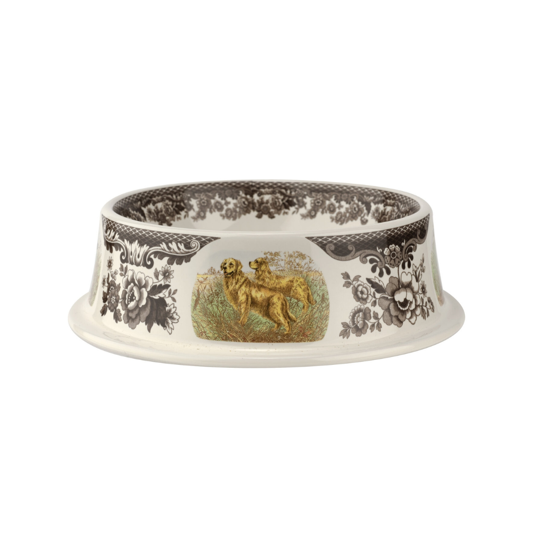 Spode Woodland 8.5 Inch Pet Bowl, Dogs