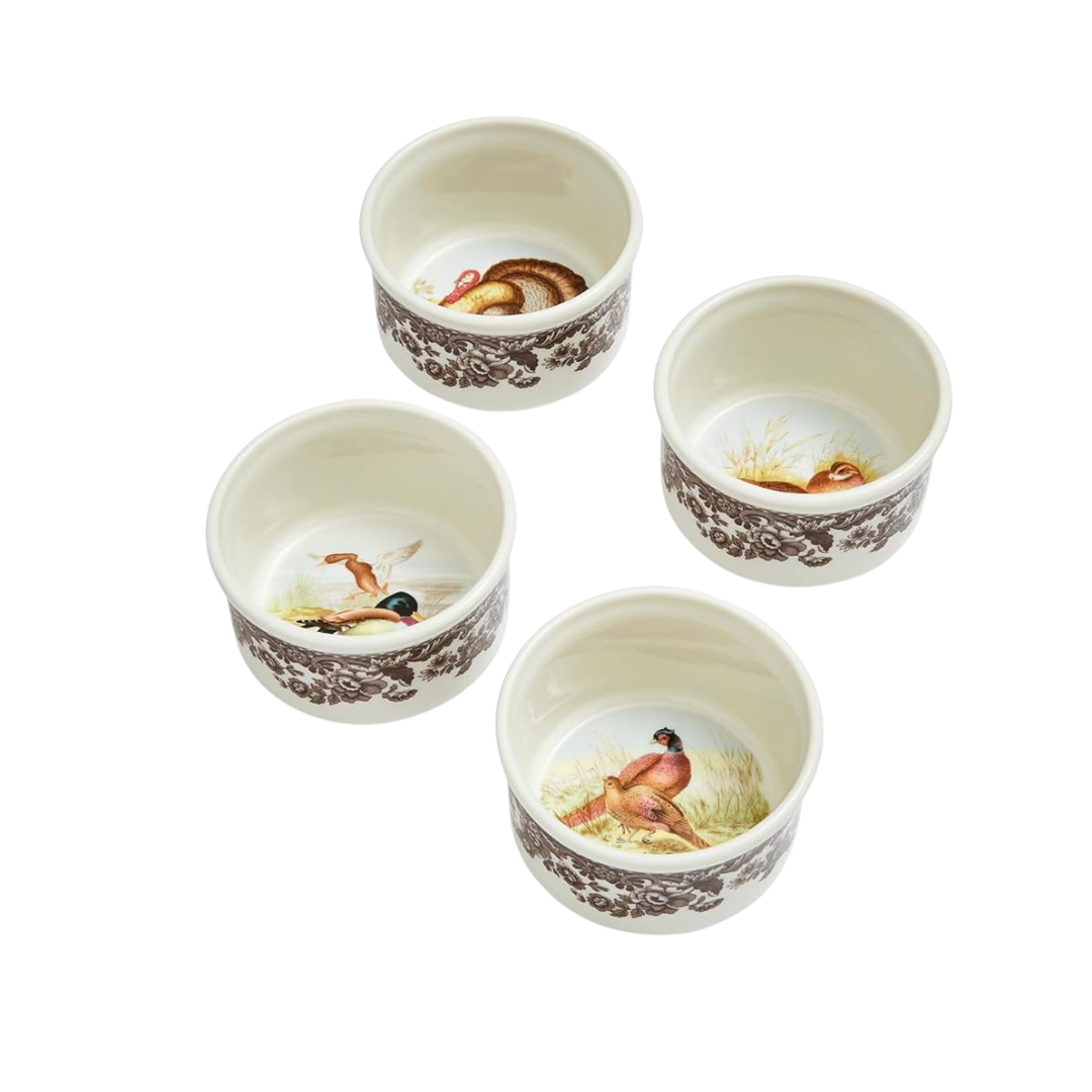 Spode Woodland Set of 4 Ramekins