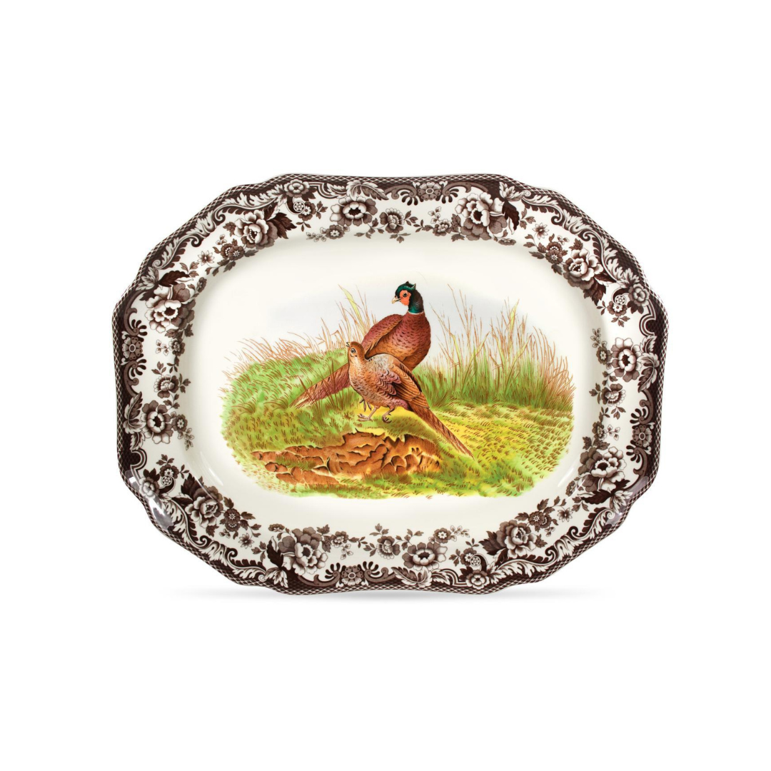 Spode Woodland Platter 19" Pheasant