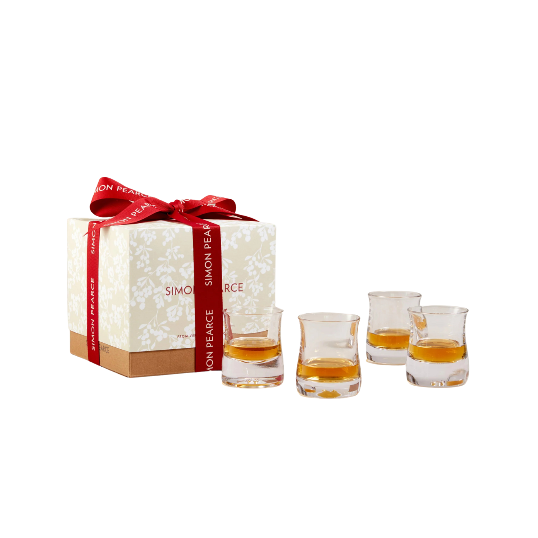 Simon Pearce Shoreham Whiskey Glass Gift Set