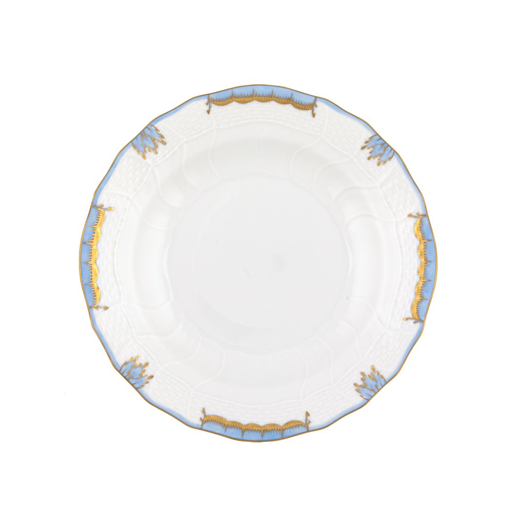 Herend Princess Victoria Light Blue Dessert Plate