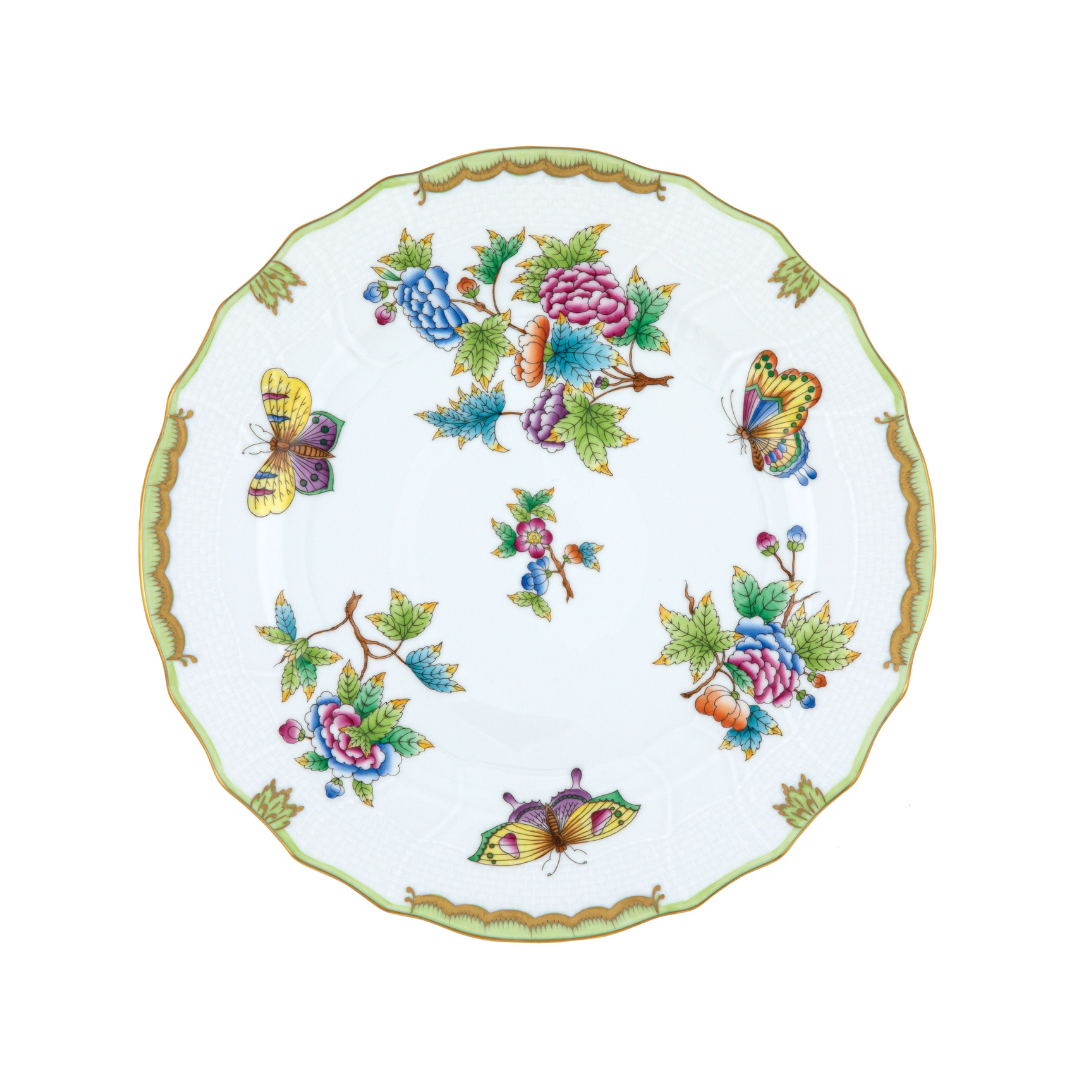 Herend Queen Victoria Multicolor Dinner Plate