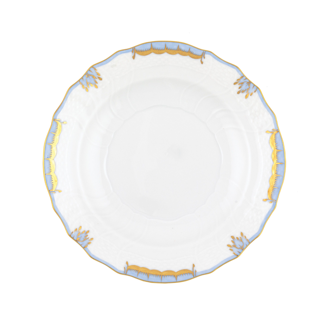 Princess Victoria Light Blue Salad Plate