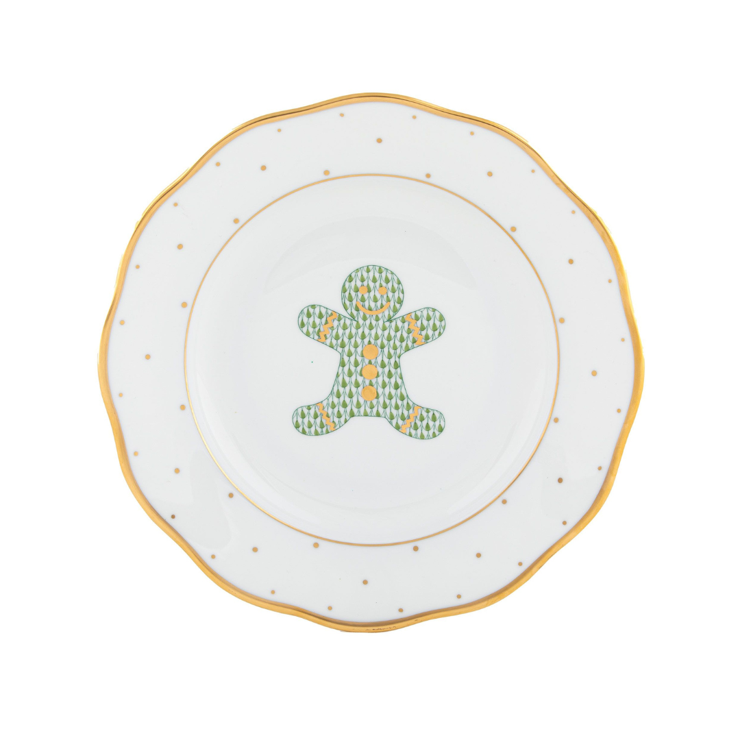 Gingerbread Christmas Dessert Plate