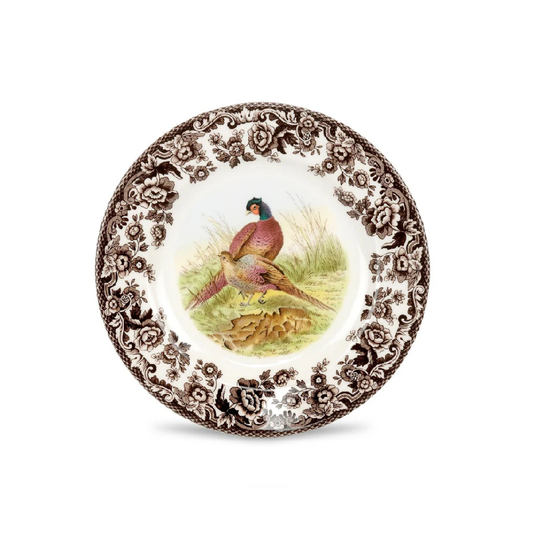 Spode Woodland Salad Plate 8" Pheasant