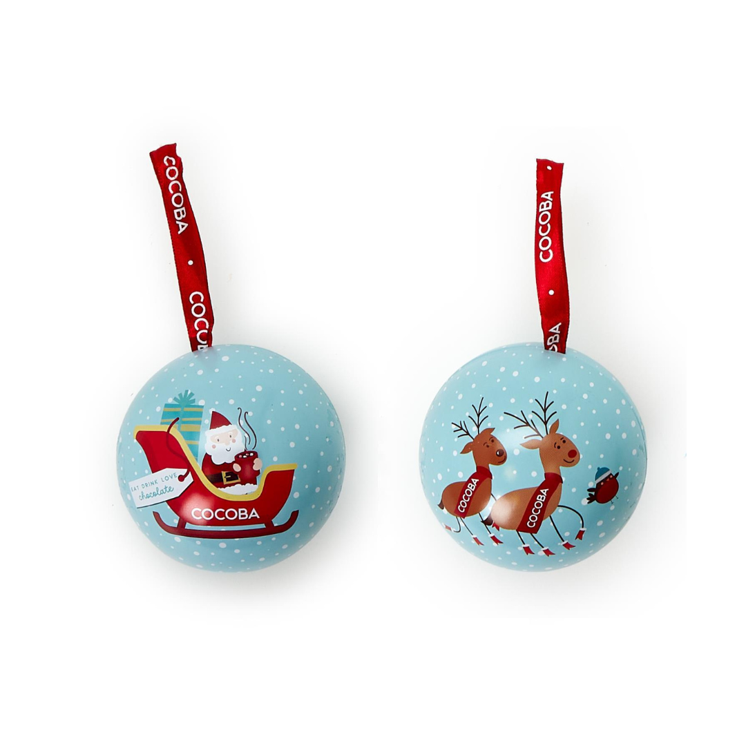 Truffles in Hanging Ornament Tin