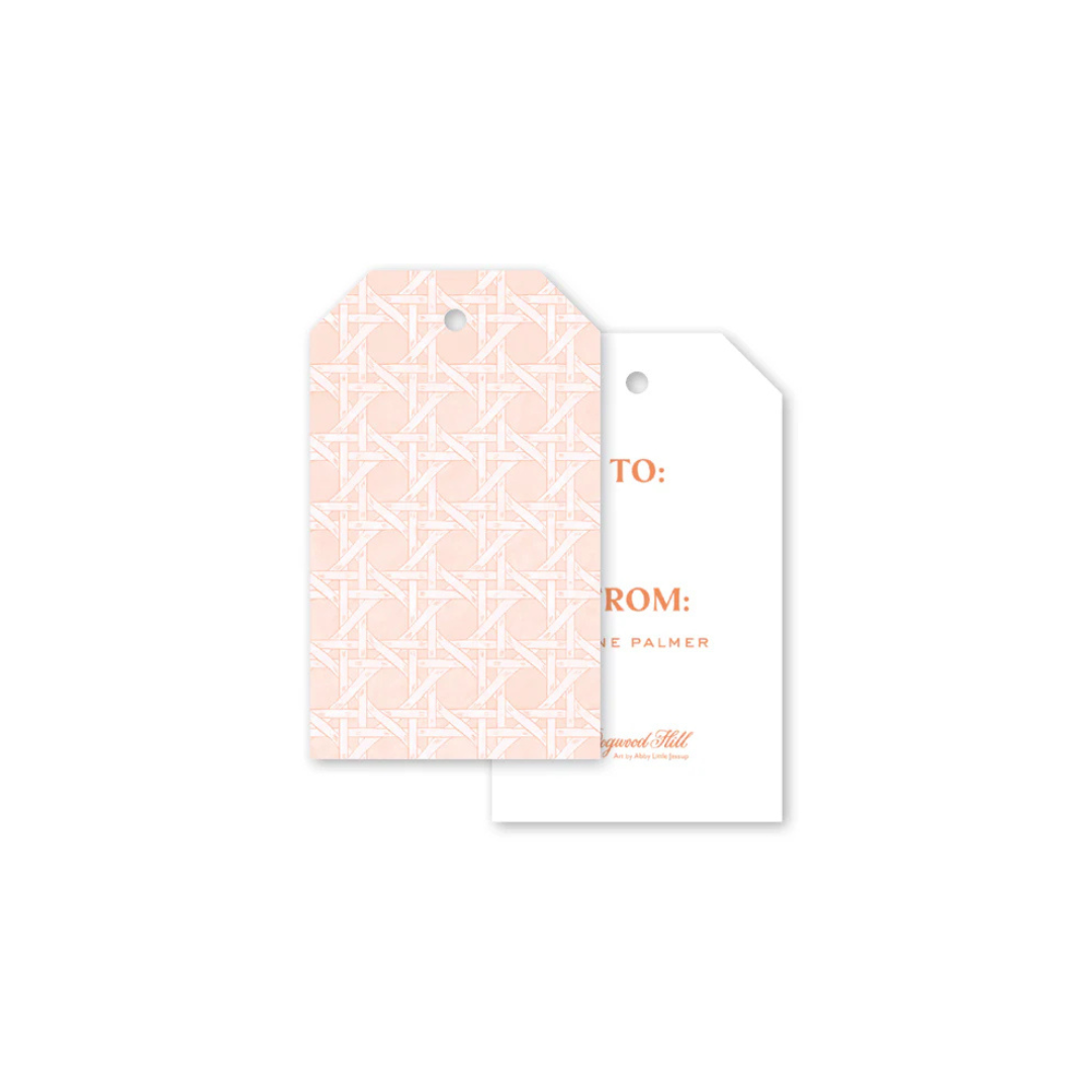Dogwood Hill Floridian Rattan Gift Tags