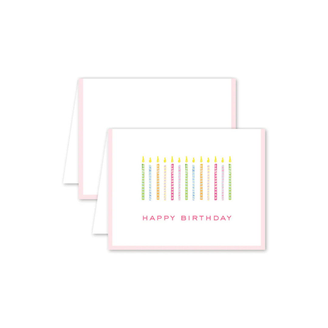 Dogwood Hill Funfetti Candles Birthday Card